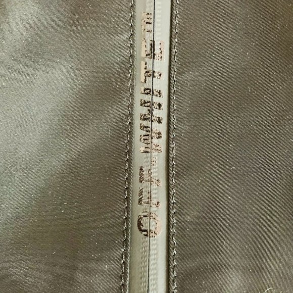 AUTH OFF-WHITE LEATHER TRIMMED LOGO PRINT SHELL BACKPACK W DUST BAG ITALY - Picture 4 of 11